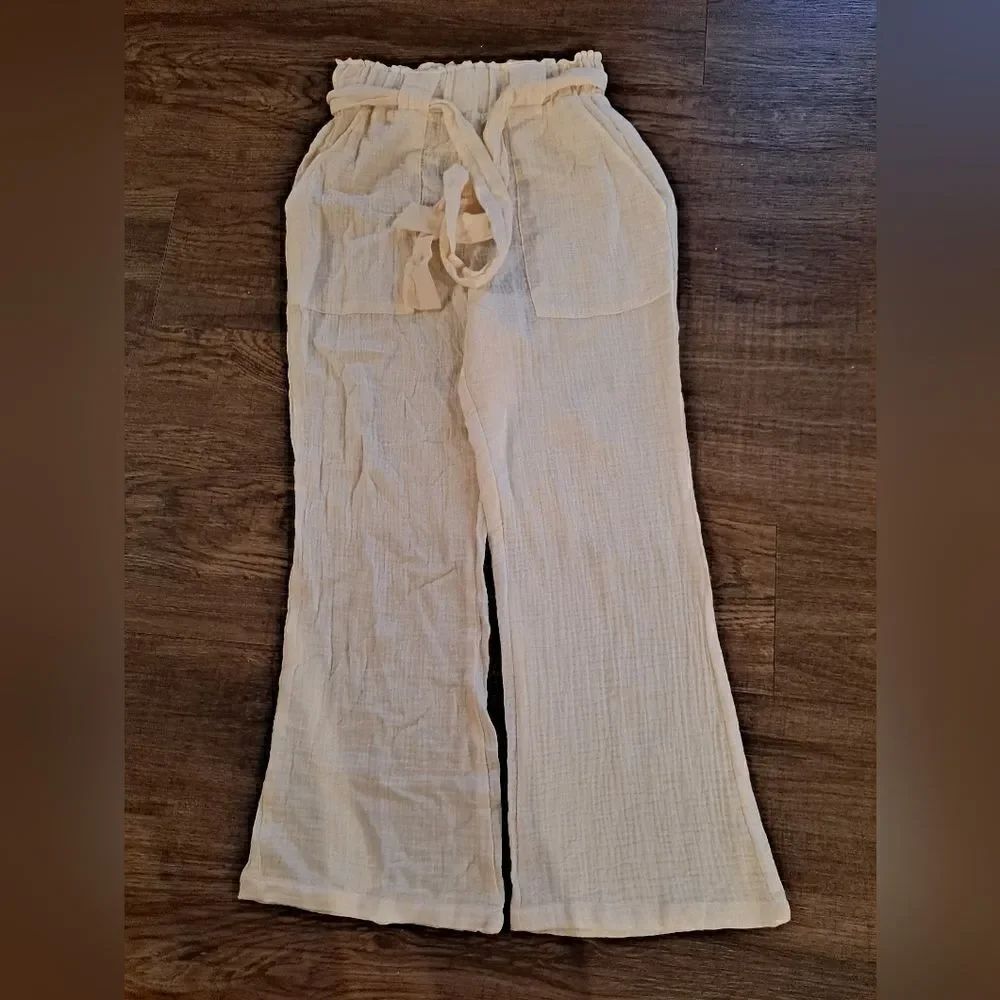 SINCERELY JULES OFF WHITE PANTS SIZE M NWT